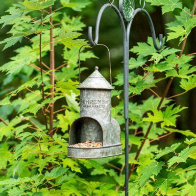 metal house bird feeder|galvanized steel bird feeder.